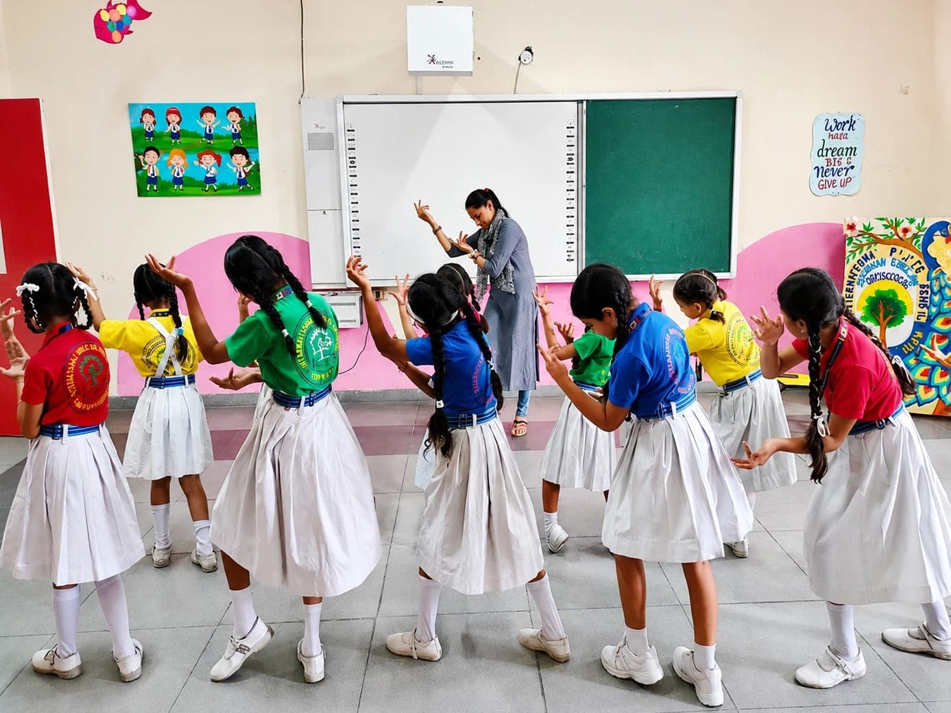 IPS students in class